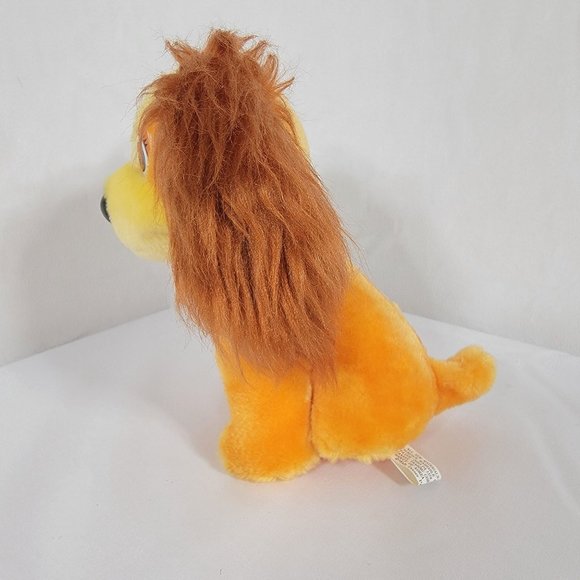 Walt Disney Productions Vintage Plus Lady and the Tramp Stuffed Animal 6" - Picture 5 of 8